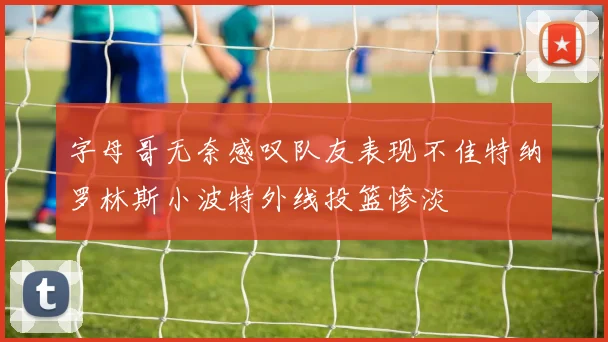 字母哥无奈感叹队友表现不佳特纳罗林斯小波特外线投篮惨淡